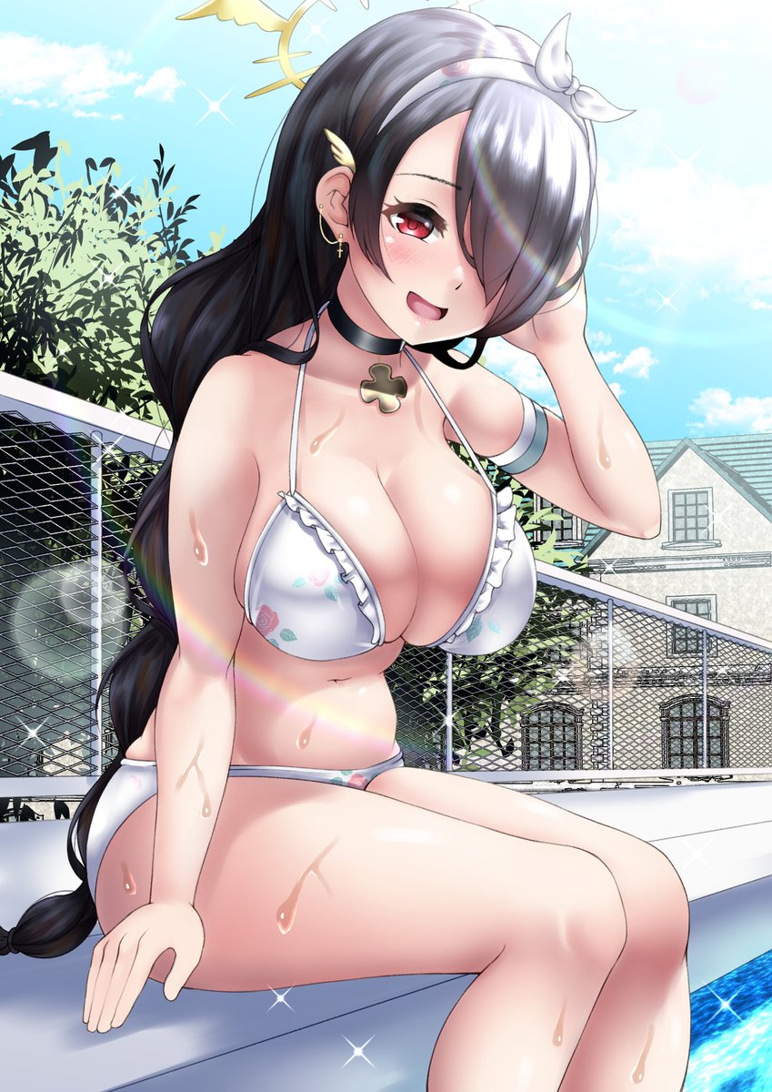 水着のヒナタちゃん 