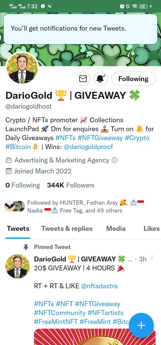 milli0xdollar's tweet photo. @GiveAwayHost @dariogoldhost https://t.co/aMxOV8QOb4