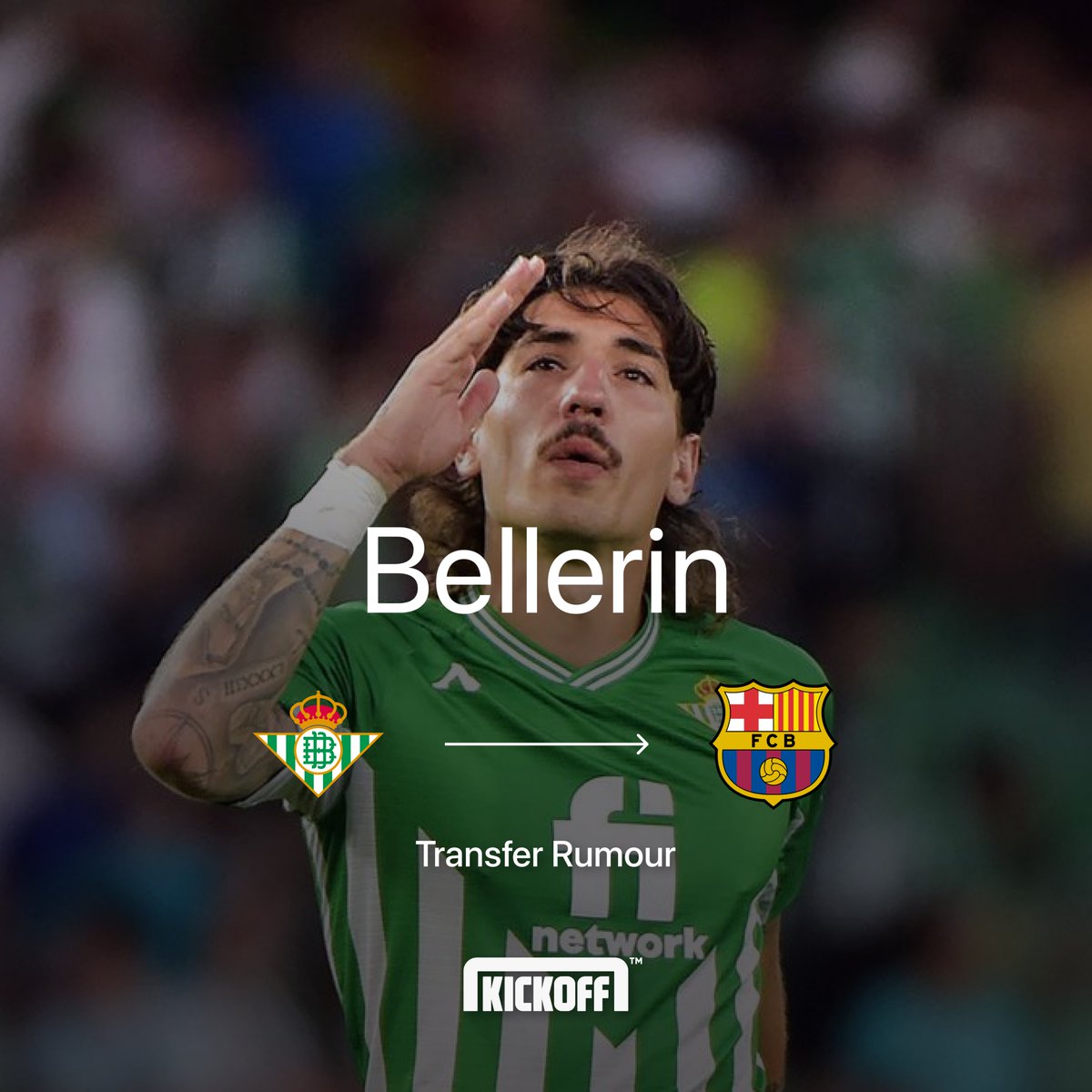kickoff_day's tweet photo. Will former La Masia alumni return back to his childhood club? 🤔
Download the Kickoff app 👇 and discuss the latest news of football world with friends📲: https://t.co/JXSZqiLvU6
#kickoff #football #soccer #kickoffaudio #kickoffapp #news #match #matchday #fcbarcelona #bellerin https://t.co/e01yhV1XkV
