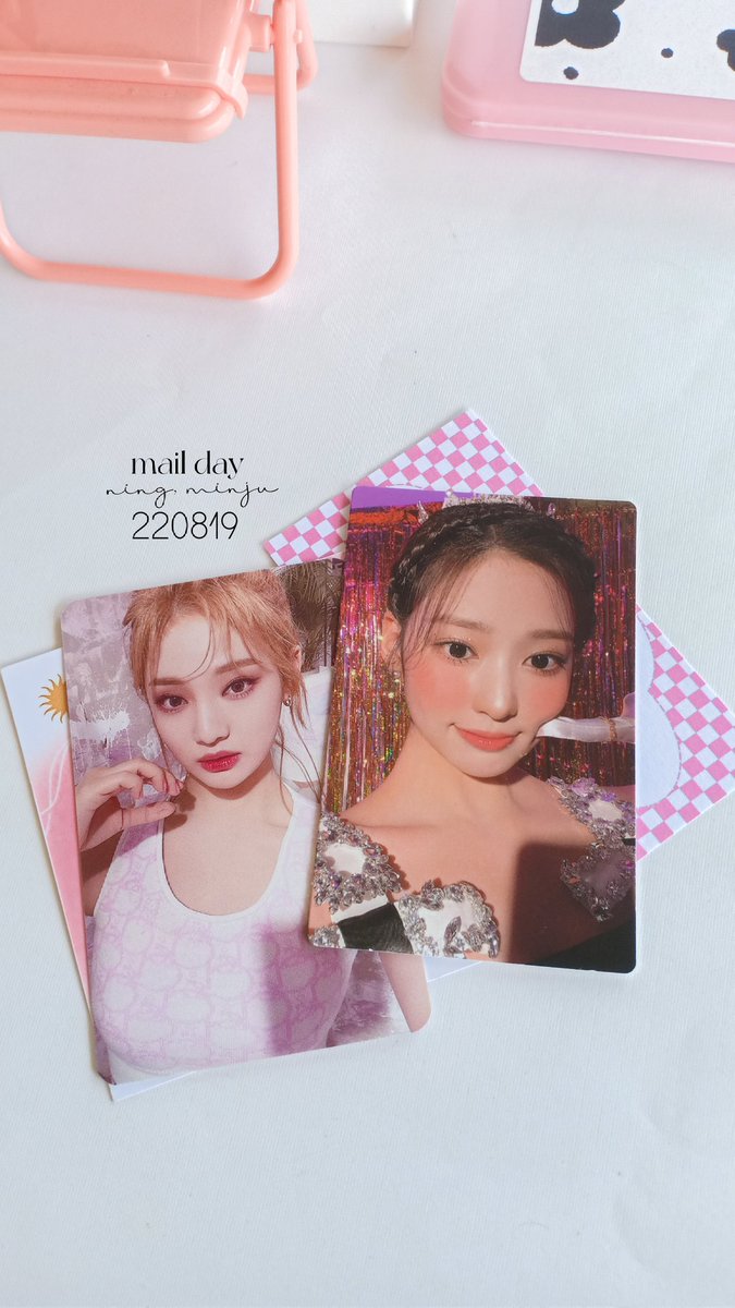 209jw_'s tweet photo. 220819 | #deinemails

— pretty saur much !! tysm for packing them safely. hangganda plssss T___T 💗💗 @hyempoca
@nnystudio

.. #tysmkali | #nstudiothanks

🎡 unpack with me: https://t.co/lvtmrVeZKs https://t.co/JTxRgkiIm0
