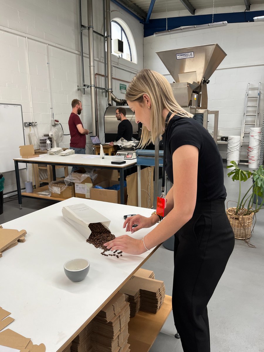 Ruth and Lucy have been down at <a href="/TheBlendingRoom/">BlendingRoom</a> capturing content ready to takeover their socials next month 📸 We wish you could smell the stunning coffee aromas through your screen 😅☕