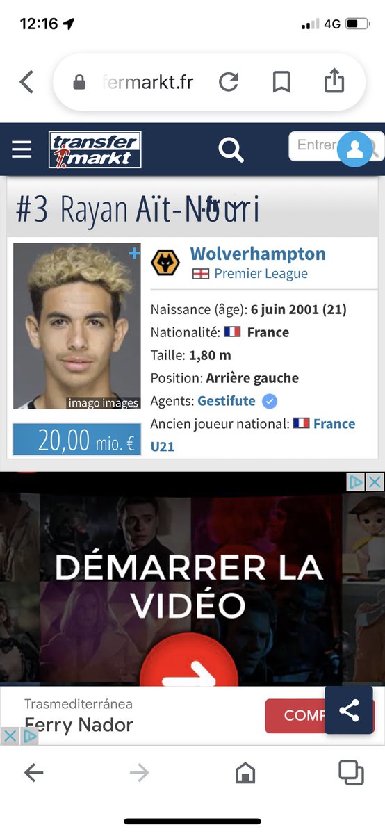 Tino_off's tweet photo. Sachant qu’on semble avoir encore pas mal d’argent si Cavani ça se fait pas . Pensez vous pas qu’un Aït-Nouri serait une bonne piste en latéral gauche ? Valeur estimé à 20 millions . 
#OGCNice https://t.co/fIC0iz4l8L