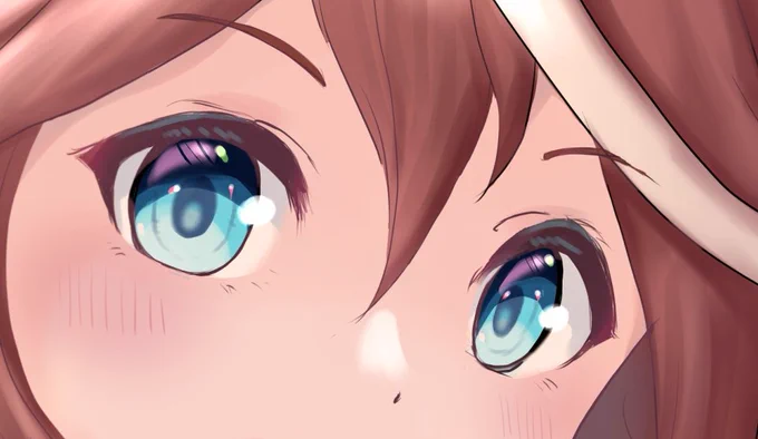 #目だけでフォロワーさんを惚れさせるタグ便乗しますー!どれが誰だかわかる…かな? 