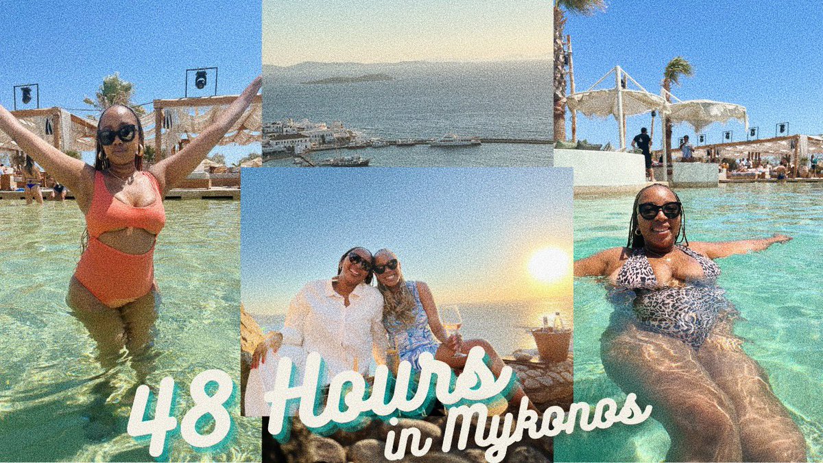wine__ish's tweet photo. ICYMI ▶️ #VLOG | GREECE PART 1: 48 HOURS IN MYKONOS 🇬🇷 #sayoutuber #wineish #trave... https://t.co/Zfc5kvrGdQ via @YouTube

Part 2 drops today so you know what that means 😏

Please catch up, show us some love &amp; don’t forget to SUBSCRIBE 🥰🥂 https://t.co/GYzkFiEAQL