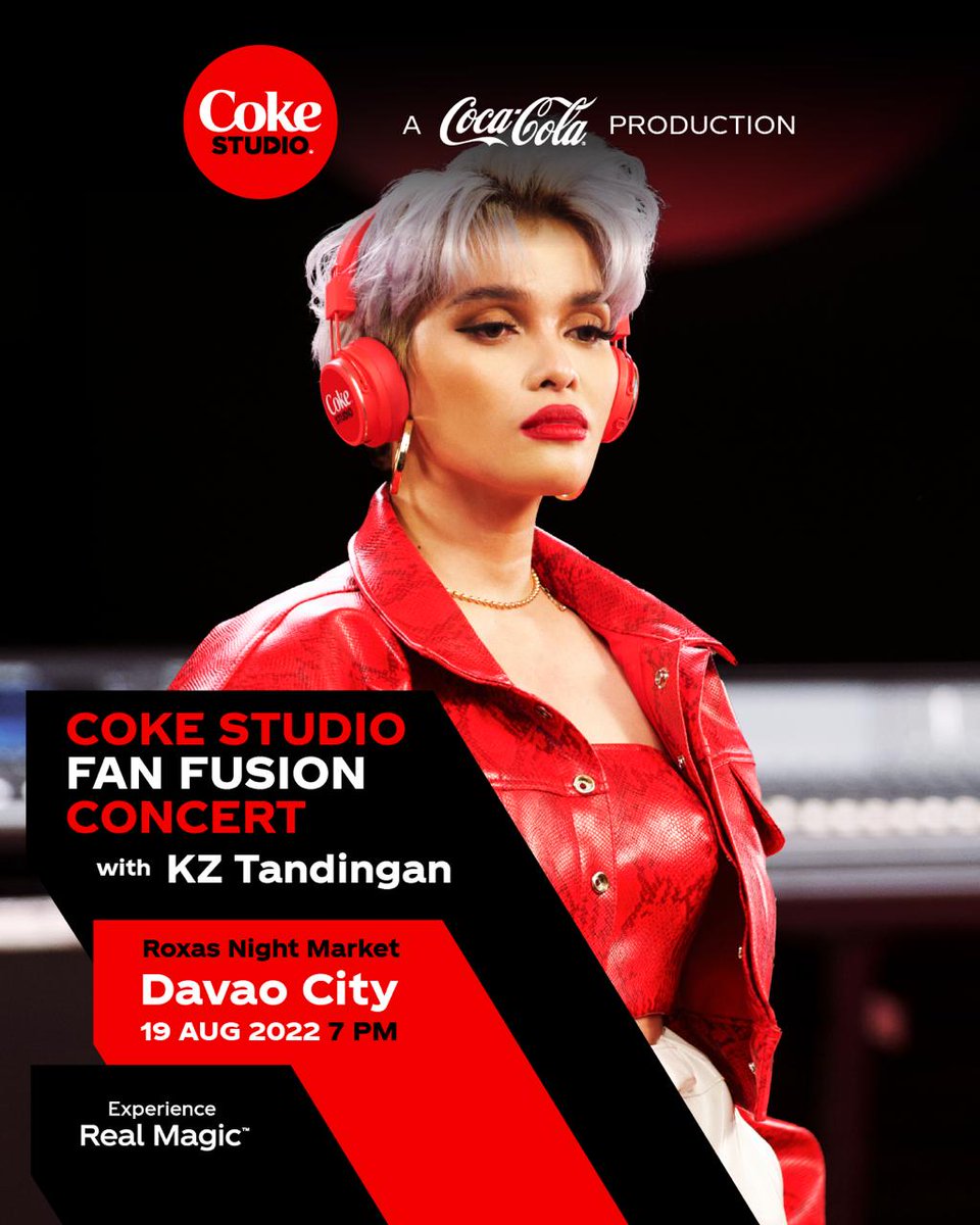 annrei28's tweet photo. Welcome back to COKE studio!!

#CokeFanFusionwithKZ https://t.co/obeqcSGWGd