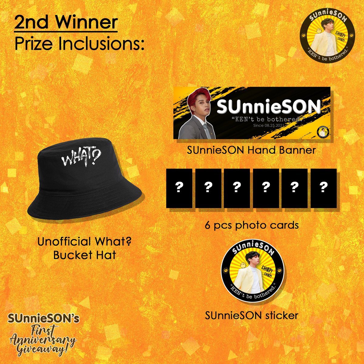 SUnnieSON_'s tweet photo. WYAT, SUnnieSON members?? 

Our first anniversary is getting near! Our admins want to express their gratitude to all of you for staying with us by having a giveaway to our 5 lucky winners. 

Stay tuned for the mechanics. 😊

#1YearWithSUnnieSON https://t.co/8PBkikSDdb