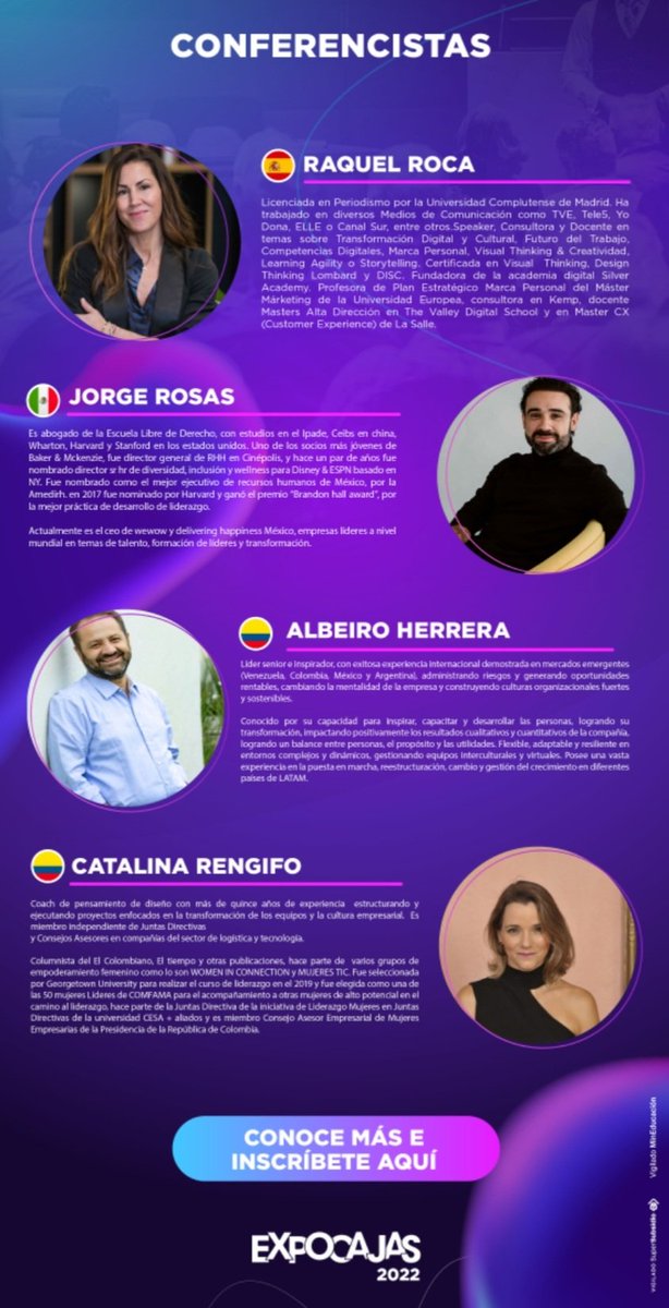 Raquelroca's tweet photo. Cuenta atrás para el gran encuentro de Líderes de la Gestión Humana en #creceempresarial2022 #Expocajas Nos vemos el 2 de sep en Risaralda (Colombia) vía @ComfamiliarRda ⭐️ #RRHH #Fow #tendencias #EmployeeExperience https://t.co/W77CGn50ec