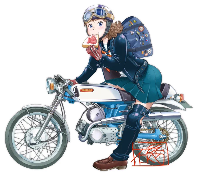 バイクの日もそろそろおしまいかー。 #バイクの日#磯本工房 