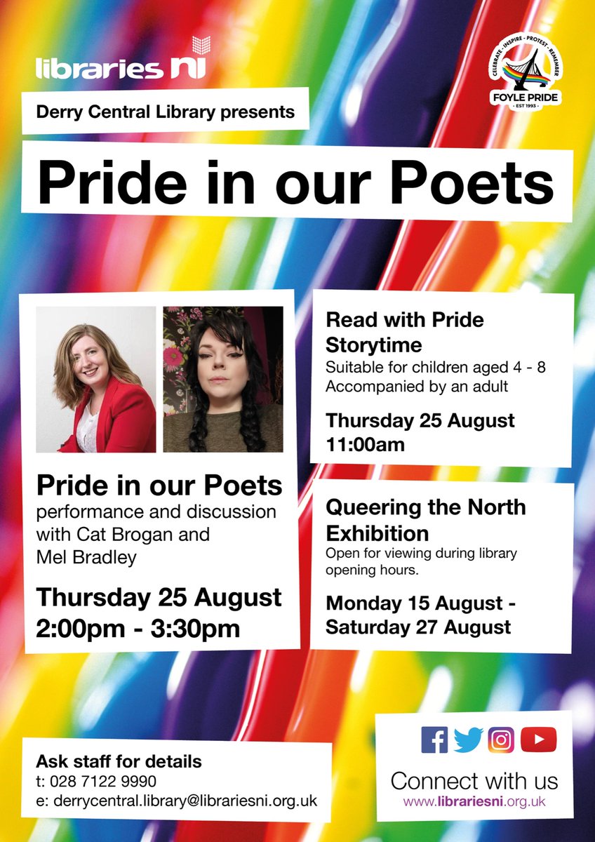 FoylePrideFest's tweet photo. #foylepride22 #pride #fpf22 #connect https://t.co/7NQXxL6dMM