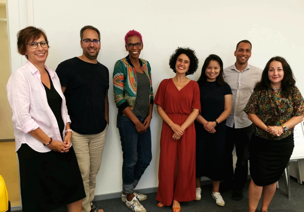 Gleich zwei Staatssekretärinnen aus verschiedenen Berliner Senatsverwaltungen - <a href="/armaghipour/">Armaghan Naghipour</a> (Gleichstellung und Wissenschaft) und Saraya Gomis (Vielfalt und Antidiskriminierung) - waren heute bei uns im Westhafen zu Gast. (1/6)