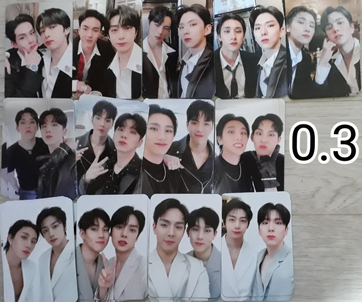 PoppyPetals_GO's tweet image. Selling Monsta X album photocard
Order code: C041

📌1st payment (dm to know RM price)
📌need 2nd payment (local + ems)

Prices are in korean won.Please circle which pc or members that you want and dm us😊

#pasarMONSTAX @PasarMX_Wonho