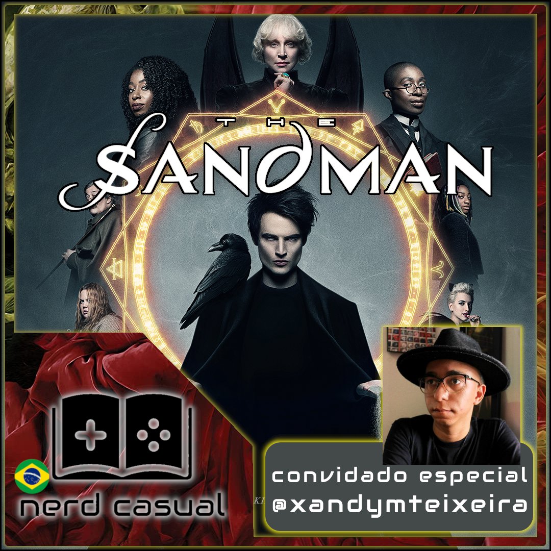 NerdCasualMedia's tweet photo. Olá #NaçãoNerd
O papo desta semana é  da nova série da @netflix a tão aguardada adaptação do HQ homônima de @Netflix_Sandman com nosse amigo @xandymteixeira 

Escutem aqui ⤵️
https://t.co/tsnKbMrrM7

#thesandaman #sonho #morpheus #morte #desejo #nerdcasual #jornadasemfim #podcast https://t.co/WNDXTethud