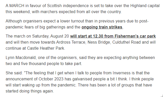 indywagon's tweet photo. Inverness tomorrow. Hope to see you there.
#AUOBInverness 
#IndyRef2023 https://t.co/5fvvMVud6g