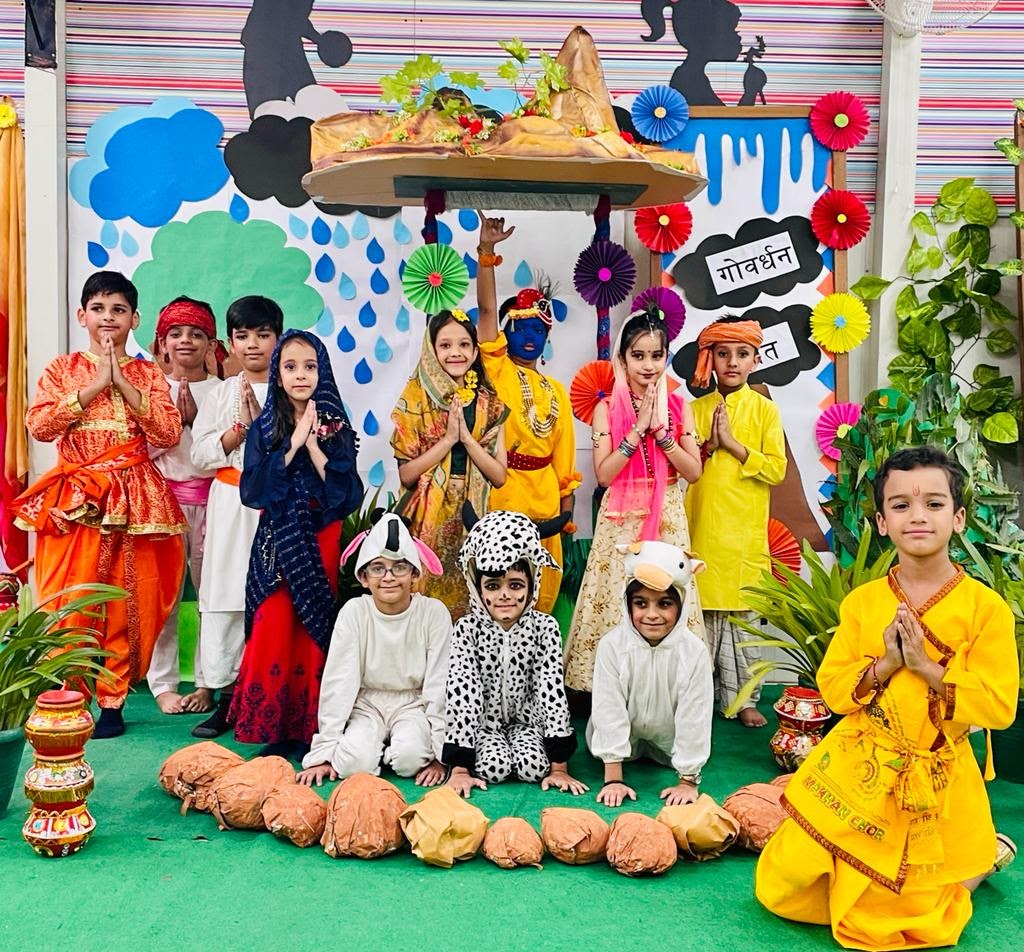 mpsshbagh's tweet photo. #MPS excitedly celebrated #Janmashtami with its little natkhat nandlals! Janmashtami marks the birth of #LordKrishna, and is seen as a day of joy and happiness, which could be felt as #MPS global #citizensoftomorrow dressed up in the traditional attire to celebrate the festival! https://t.co/BSoG9bfJk1