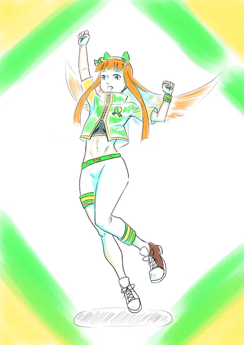 #夏休みはフォロワーさんが増える スズカさんの絵描いたり、長編二次創作『シン·サイレンススズカ』をハーメルンで連載してたりします。 