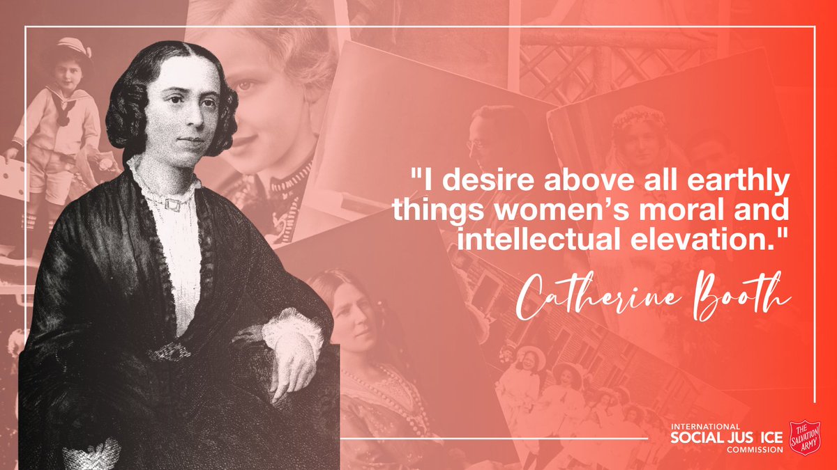 When a minister attacked women’s right to preach, Catherine Booth, mother of The Salvation Army, wrote 32-pages defending women’s place at the pulpit. Her fierce support of the elevation of women in society inspired our church to ensure policies of gender equality from the start.