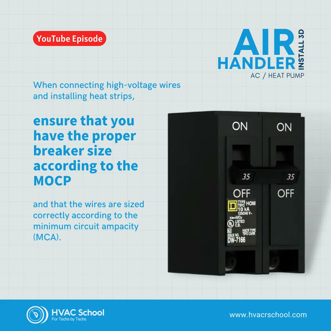 HVACRSchool's tweet photo. Check out our 3D animation of an air handler install in Florida. These videos tend to help people who are new to the trade, so be sure to share this one with a newbie who can benefit from it. You can watch this one on YouTube.
#hvac #hvacinstall #3dvideo #tutorial #airhandler https://t.co/8CEJemhNqV