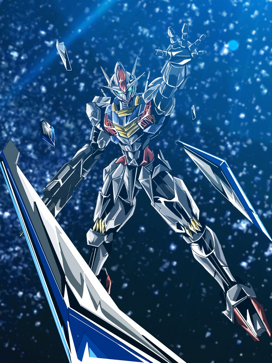 スレッタ「水星からの来訪者ガンダムエアリアル/スレッタ・マーキュリー#水星の魔女#ガンダム」|ぼっち•ざ•ケンザキタイガのイラスト