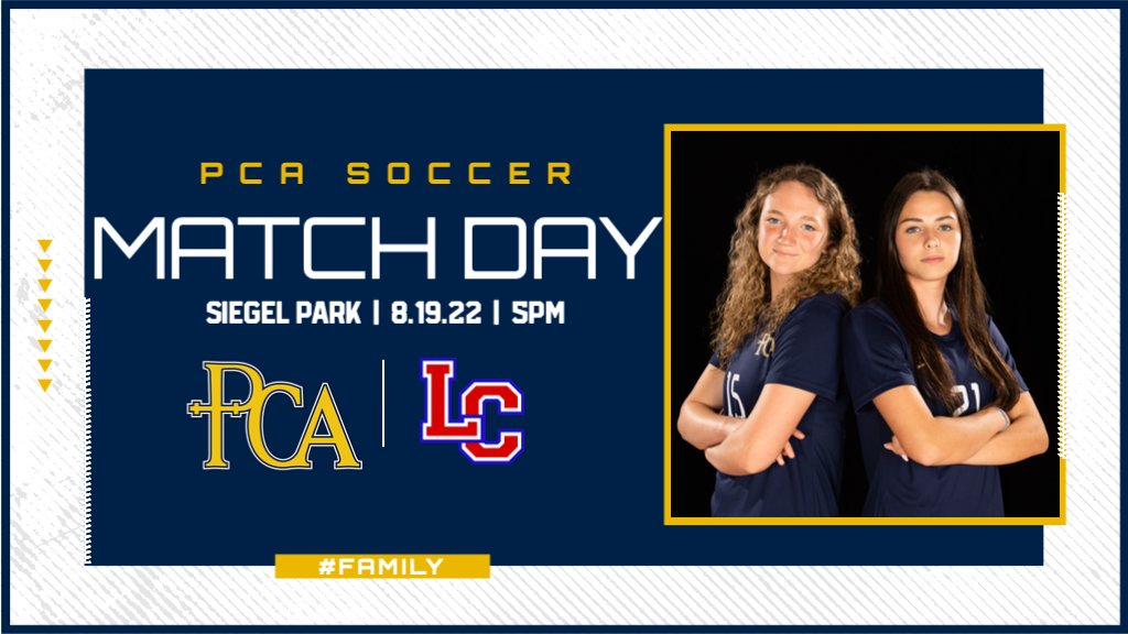PCA_Athletics's tweet photo. It's Match day! Come out to support @soccer_PCA ! https://t.co/7JyrWAYs2z