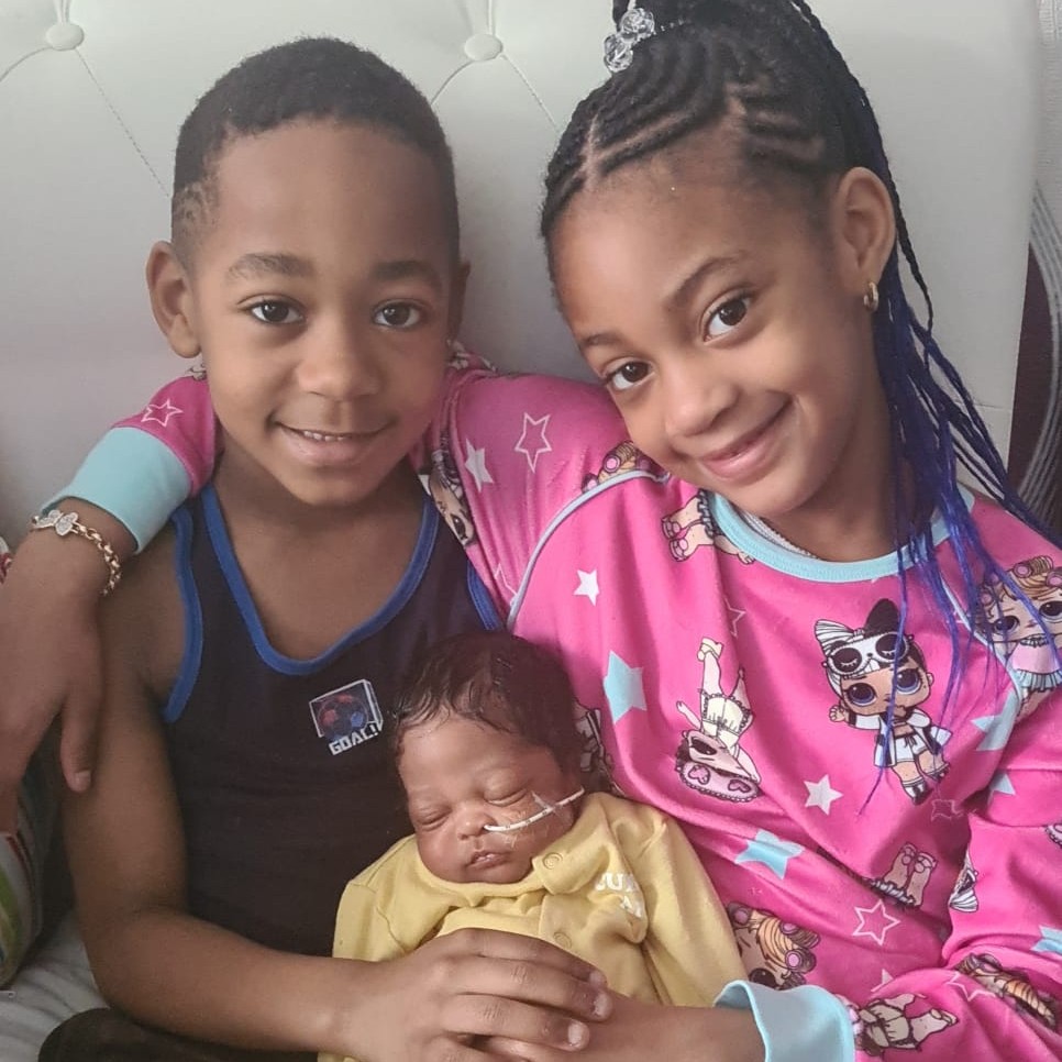 'My baby is home and that is down to them. I want to thank them all.'

Jayvion spent six weeks in the neonatal unit at <a href="/SWBHnhs/">SWB NHS Trust</a>. During his stay mum Melissa was supported by the Neonatal Community Outreach Team, which helps to ensure a smooth transition from the hospital to home.