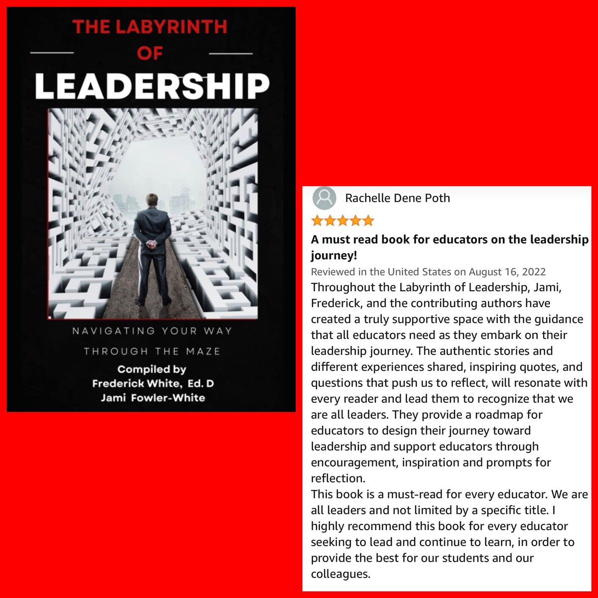 Thank you @Rdene915 for endorsing the Labyrinth of Leadership!! Get your copy today at amzn.to/3QKI3Dg @LatreseYounger