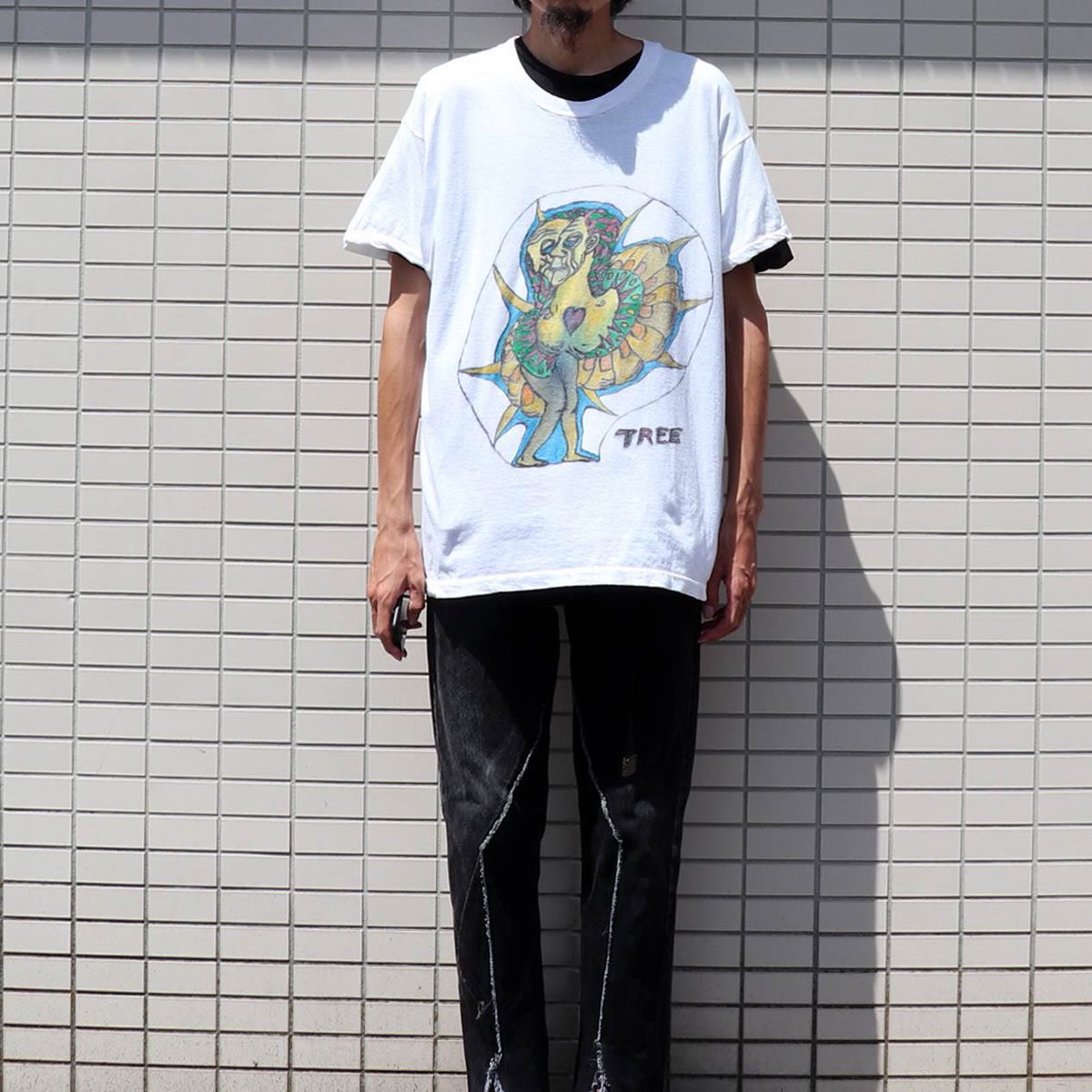 postjunkatelier's tweet image. .
80’s UNKNOWN Hand Drawn T-Shirt Made In U.S.A. [XL]

詳細はweb shopに掲載しております。
postjunk-web.com を是非ご覧下さい。

Worldwide shipping available, DM or Email for inquiries. -
#postjunk
#postjunkvintage