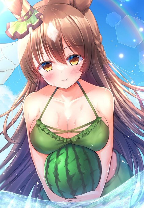 水着ダイヤちゃん💎
#ウマ娘
#サトノダイヤモンド 