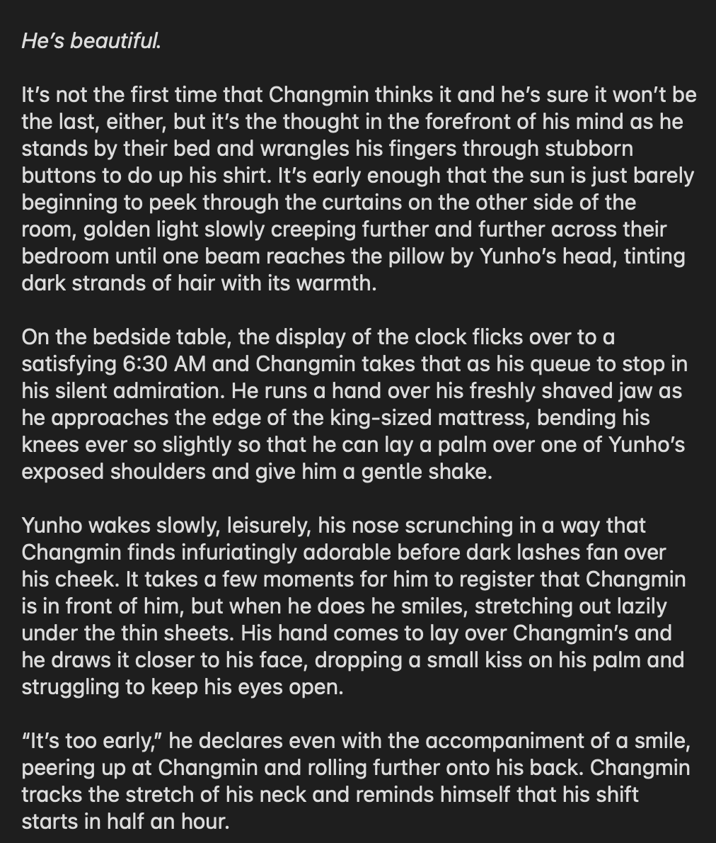 marsxholic's tweet photo. slowly getting used to sharing things again ❤️ a soft lil homin drabble to share the warm and fuzzies https://t.co/yfYImbK0ND
