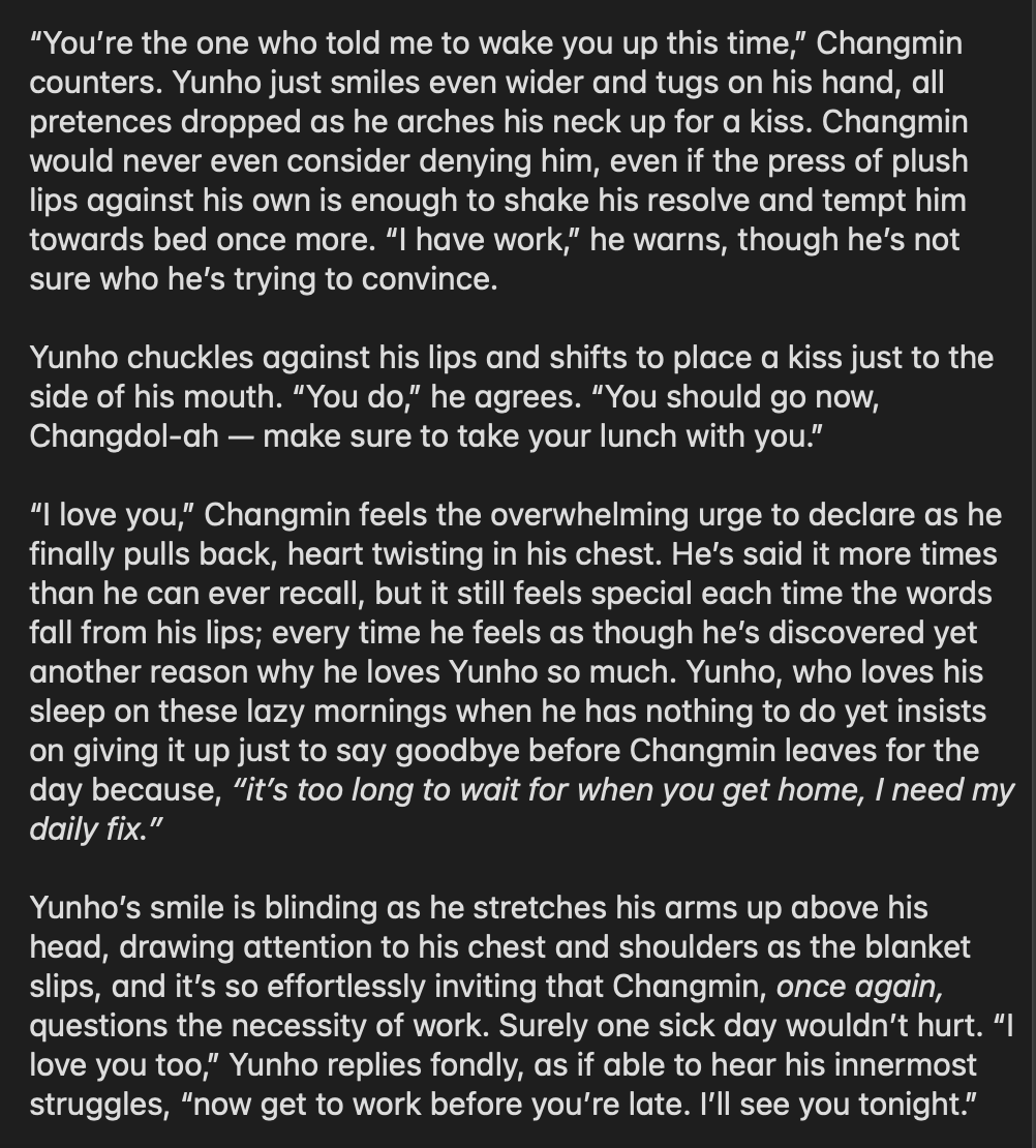 marsxholic's tweet photo. slowly getting used to sharing things again ❤️ a soft lil homin drabble to share the warm and fuzzies https://t.co/yfYImbK0ND