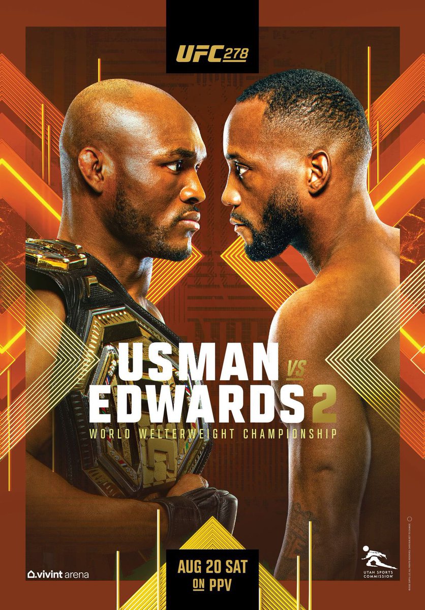 UFCPICKS4's tweet photo. #UFC278 | Usman vs Edwards 2 - Saturday August 20

We are Coming off a horrible event last week we are looking to improve at UFC 278 let’s get it 🥳

Full card ➡️  https://t.co/R9CR2Ve0E2

#ufc #mma #sports #handicapper #sportsbettingpicks #followforfollow #retweet https://t.co/lxGxY0RC93