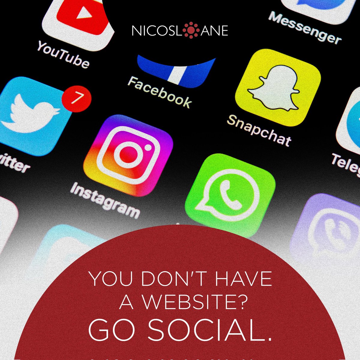NicosloaneNg's tweet photo. "Statistically, 78% of salespeople using social media outsell their peers.

You cannot afford not to have an active social media presence since more than half the world's population use social media and we are pretty sure your target audience is part of these people. https://t.co/XbPxQuUwne
