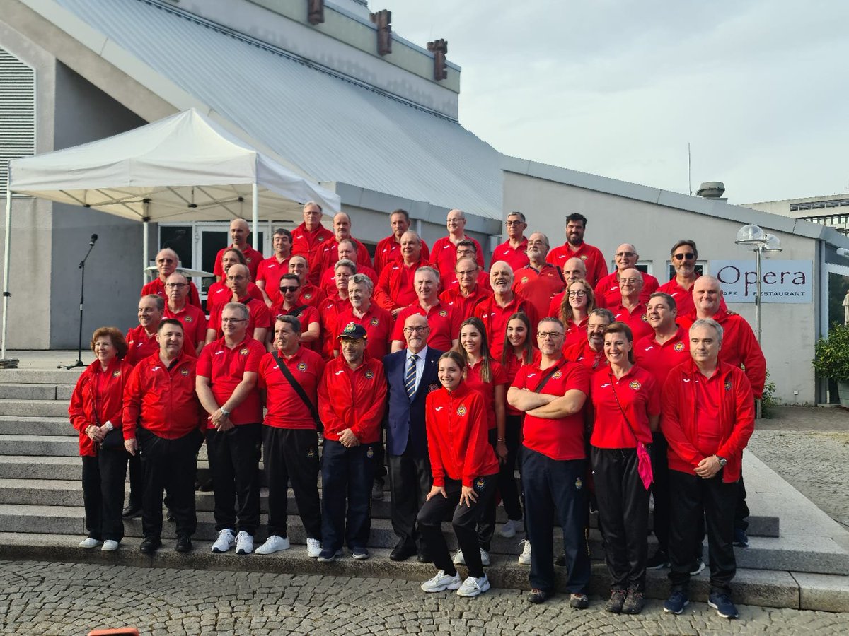 wirtexeurope's tweet photo. CAMPEONATO DEL MUNDO ARMAS HISTÓRICAS
13-20 Agosto 22
Pforzheim/Alemania
Felicitar al equipo español de Armas Históricas por los excelentes resultados que está obteniendo en este campeonato
Resultados:
https://t.co/4Q0YQjAU84
@mlaic
@RFEDETO
#armashistóricas #avancarga #MLAIC https://t.co/JqNLSFdc0T