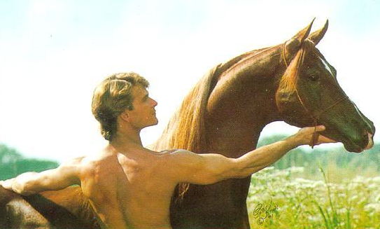 \"Mans\ love of a Horse is a thing apart\" - Happy Birthday Patrick Swayze. 