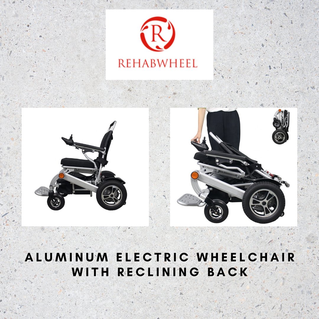 ALUMINUM ELECTRIC WHEELCHAIR WITH RECLINING BACK.
- $1,699.00
For more info visit us - rehabwheel.com/new2021-alumin…

#wheelchairs #electricwheelchairs #wheelchair #mobility #wheelchairlifestyle