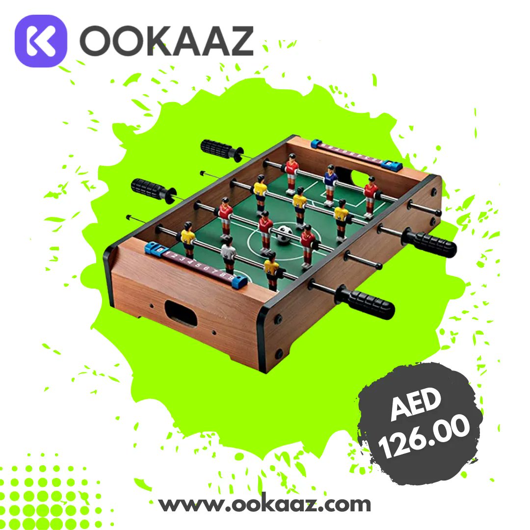 buy TABLE TOP MINI FOOTBALL GAME on ookaaz.com
TABLE TOP MINI FOOTBALL GAME buff.ly/3QeGf5C 
.
.
.
#dubaisport #dubaisports #dubaisportscity #dubaisportscouncil #uaesport  #uaesports  #uaegym #uaegymnastics #uaegyms #dubaigym #dubaigyms #dubaigymlife