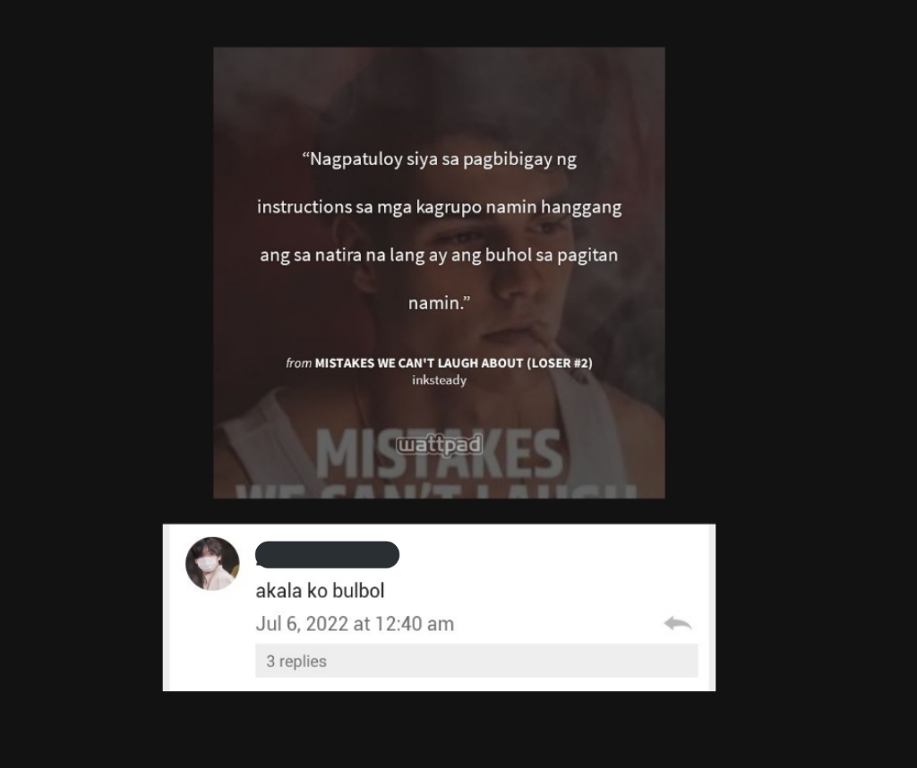 inskteadywp's tweet photo. dapat pala hindi ako nagbasa ng comments😭 #MWCLAChapter18 https://t.co/VuYVqdzTRG