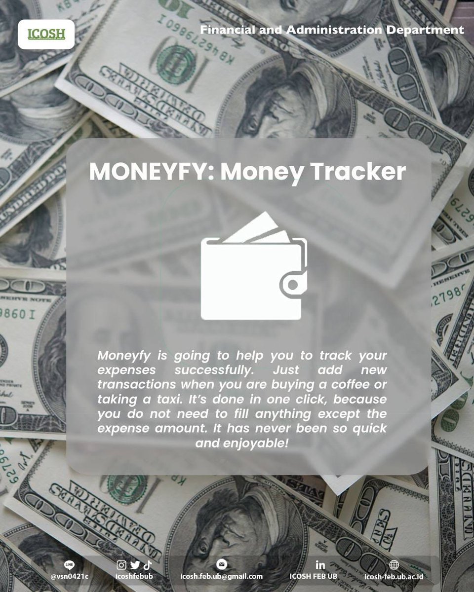 ICOSHFEBUB's tweet photo. [FINAD INSIGHT: FINANCIAL APPLICATIONS TO KEEP TRACK OF YOUR EXPENSES AND TO PLAN YOUR BUDGETS]

“Beware of little expenses; a small leak will sink a great ship.” — Benjamin Franklin

Hello, #ICOSHFAMS👋 https://t.co/nYPdHqRDFe