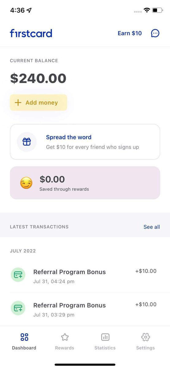 Moneyapps38's tweet image. Sign-up we both get $10 when you active debit card 
#collegestudents #studentemail
Link 👇🏾👇🏾
firstcard.app.link/e88s56
