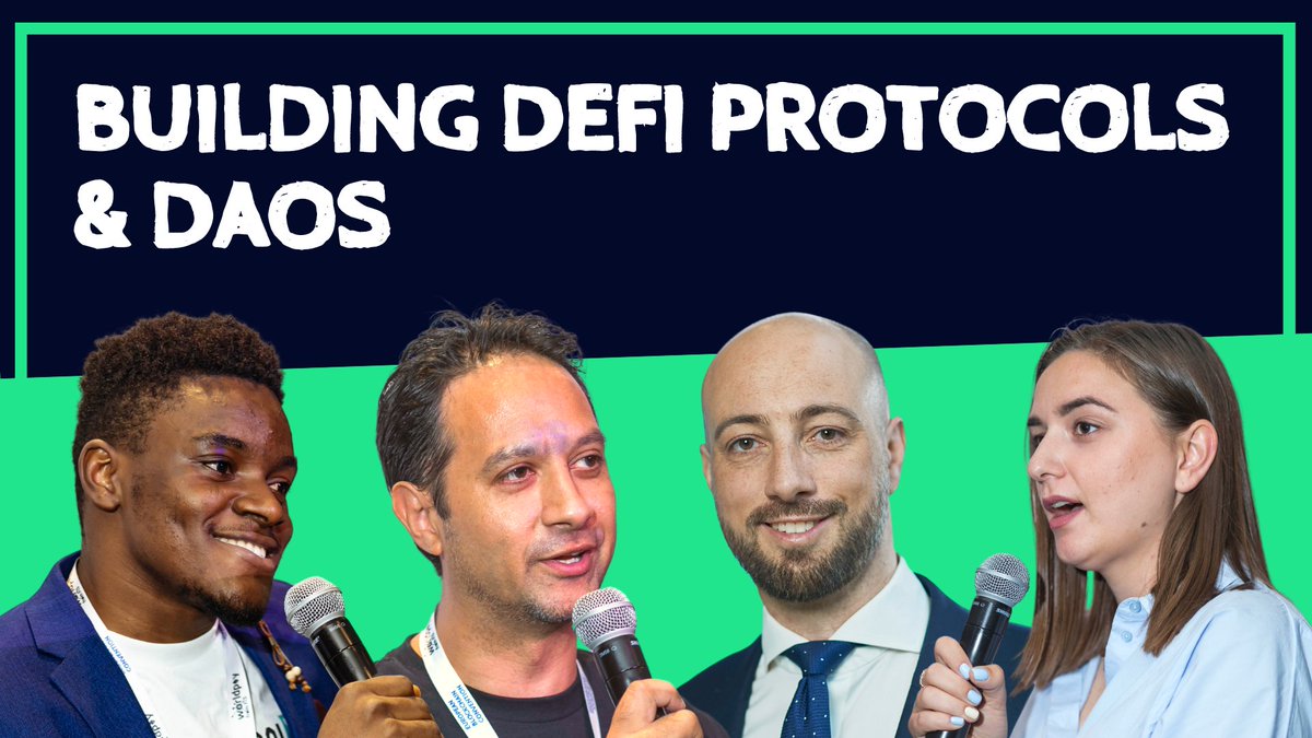 DAOs &amp; DeFi protocols are becoming a major trend in the crypto space

Listen to the panel discussion at #EBC22, where Magnus Jones, @Je_zenith, Jason Payne &amp; Yevheniia Broshevan address how they are building secure DAOs &amp; DeFi protocols

Watch here👇
youtube.com/watch?v=Yay1b4…
