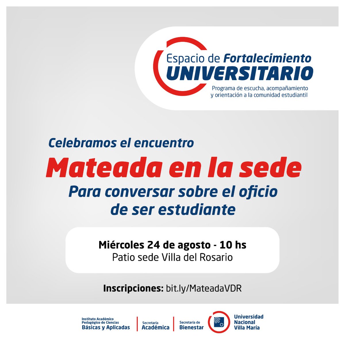 Secretaría Académica UNVM tweet media