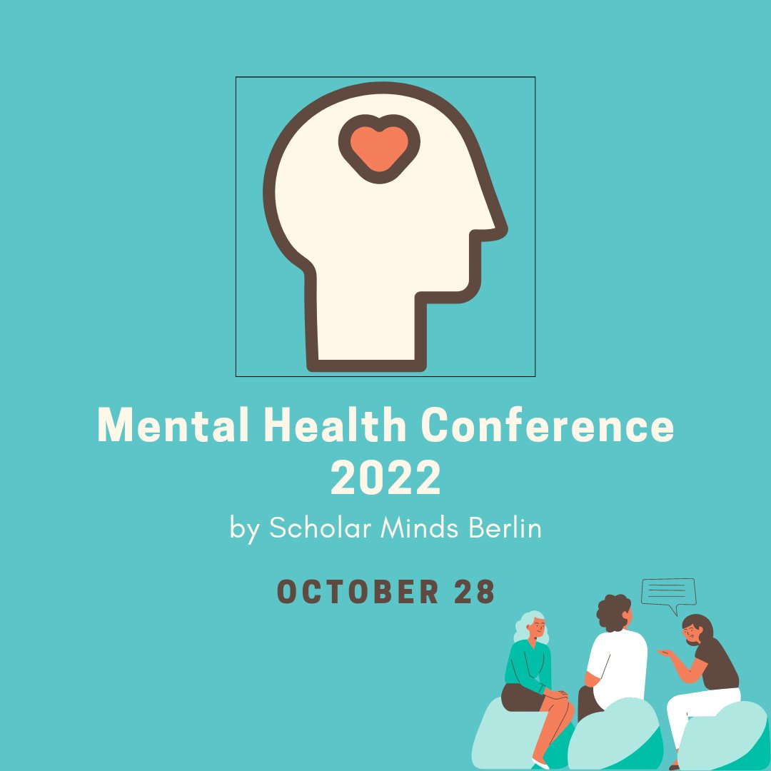 📢📢 Excited to announce that we'll be organizing the Mental Health Conference again! This year, it'll happen on Friday, October 28. Online & free of charge. Save the date and stay tuned for more details! #tuberlin #huberlin #fuberlin #charité #berlinuniversityalliance