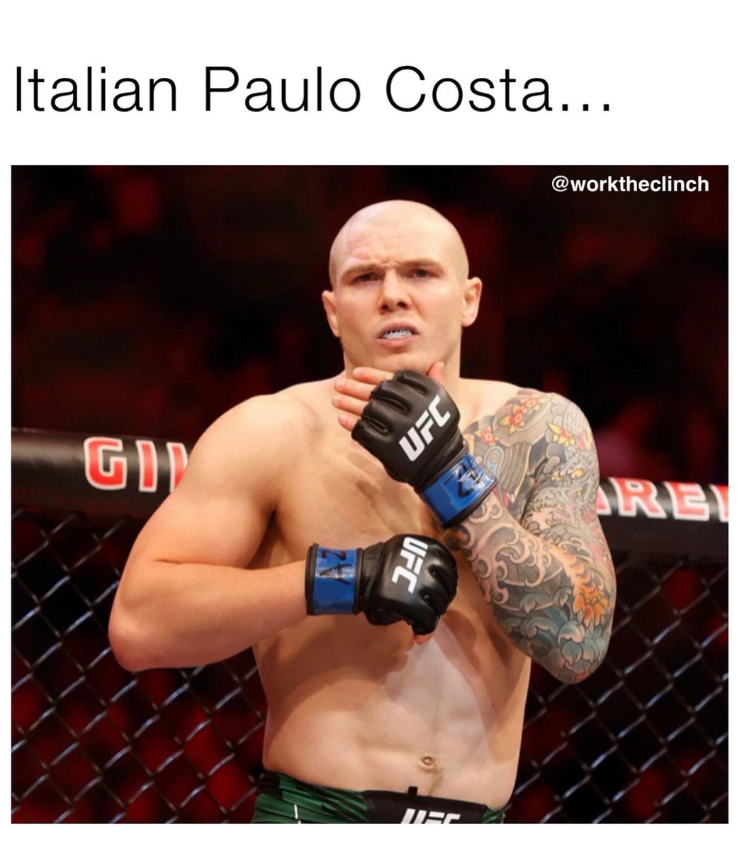 worktheclinch's tweet photo. @BorrachinhaMMA @marshallinu_ We’ve been blessed with many versions of  Paulo https://t.co/DxzcB23ZPY