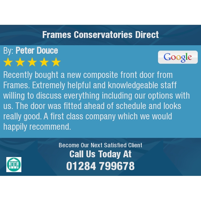 5 Star: Peter D. "Recently bought a new composite front door from Frames. Extremely helpful and knowledgeable..." bit.ly/3wyQ7wB