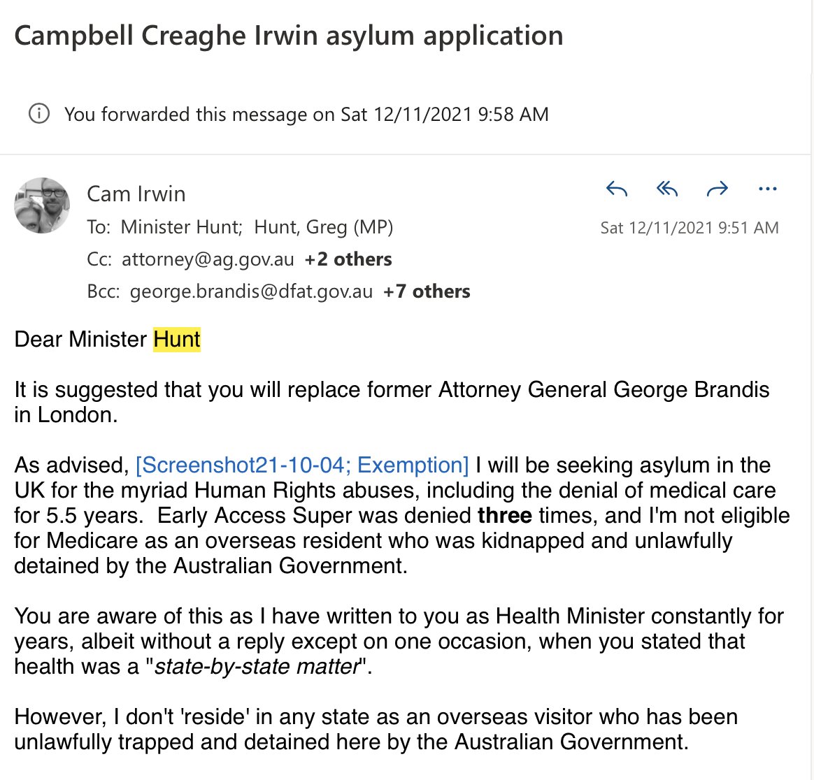 Chattylistener's tweet image. After winning his award, Dr Nour said people living with homelessness deserved better treatment..🤔
#JusticeforCam @EK441
@BenFordham @GregHuntMP @HonJulieBishop