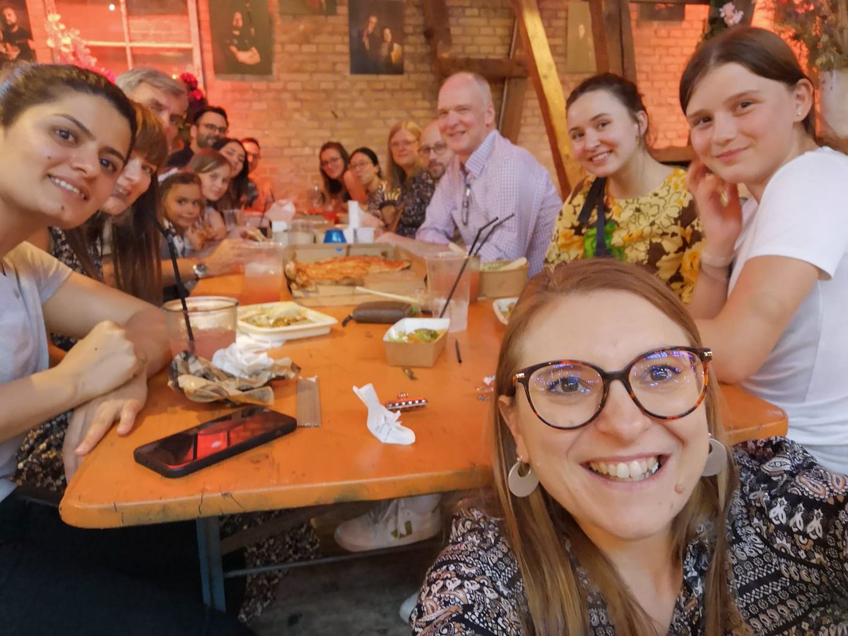FiladelfiaGene1's tweet photo. What an amazing couple of days in Odense with some of our "newer" team members ๐
Feel extremely fortunate to have such a wonderful and growing #epilepsy #genetics team ๐
#Teamwork #FriendsInScience @Filadelfia_DK https://t.co/3sIm2p8Fad