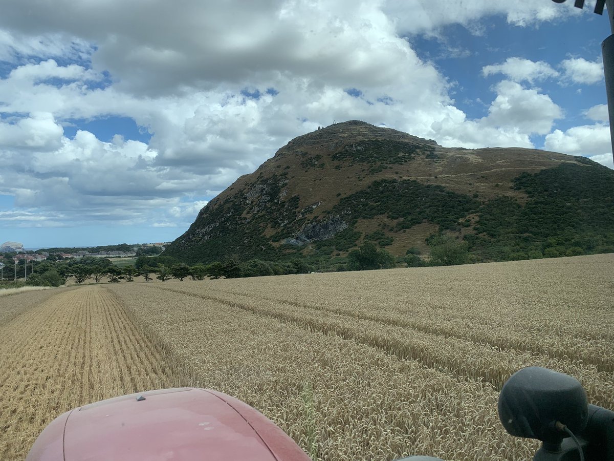 So one of t great things about harvesting at this time o year is that you get so many contrasting view from your office of the same things. Here are some of mine from the last few days….#harvest22 <a href="/berwick_news/">North Berwick N&V</a> #NorthBerwickViews @NBRNLI