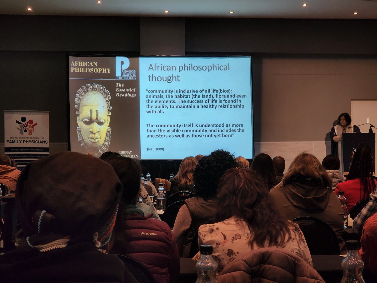 The KM Seedat lecture by Prof Keymanthri Moodley currently underway at the #SANFPC22 conference. She addressed the audience on professional #ethics issues encountered during the #COVID19 pandemic.