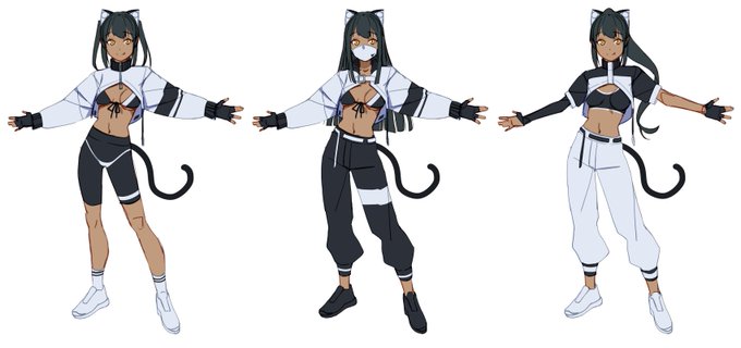 なんとなく描いたラフ 