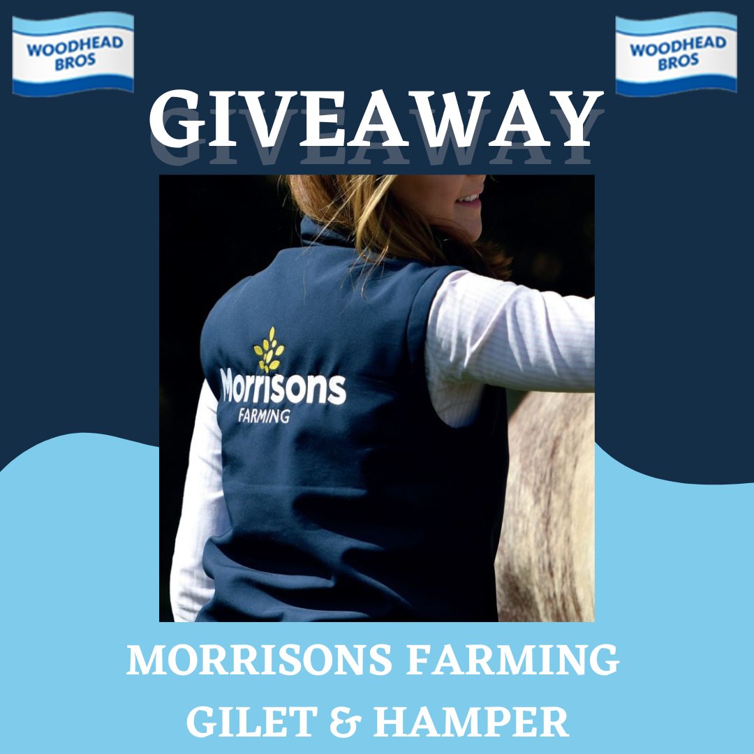 GIVEAWAY TIME🤩 

For your chance to win, make sure you:
👉Follow our page 
👉Like this post
👉Retweet this post 

#Giveaway #Woodheads #Morrisonsfarming #Fridayfeeling

3 days to enter - winner announced 24th August!