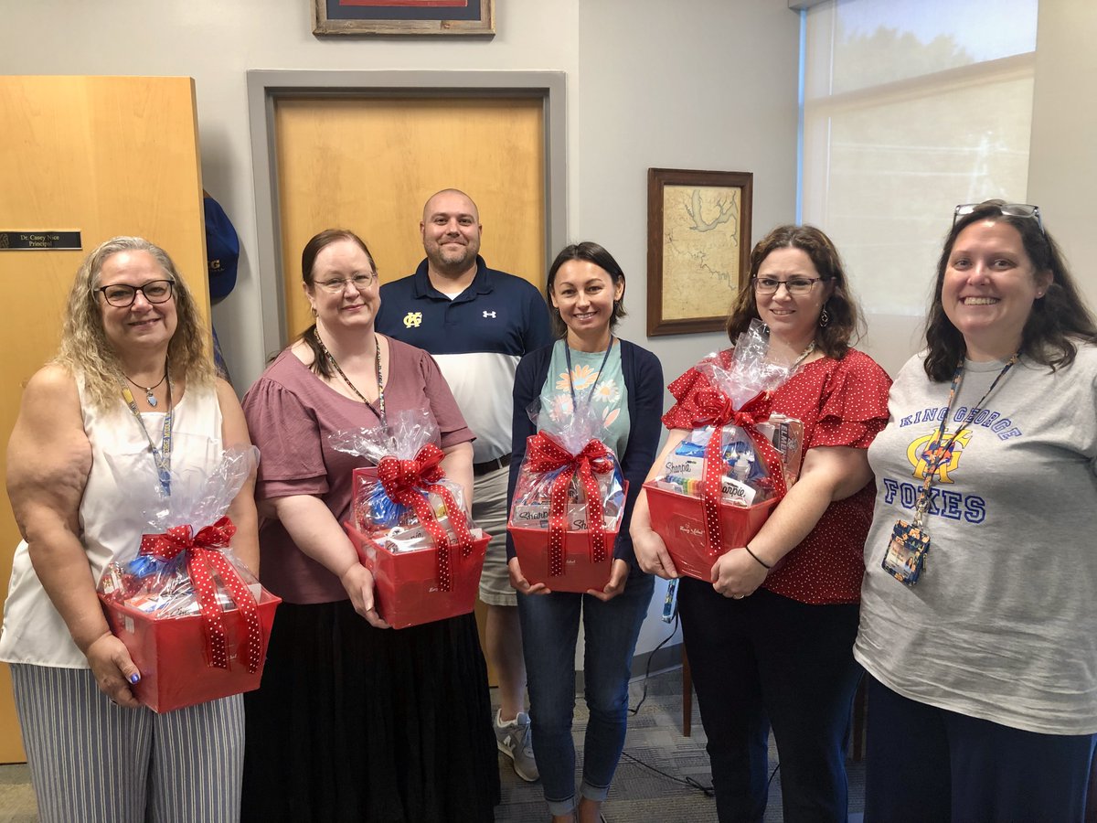 First year math teachers at KGMS have been "adopted" by "Lucy and Ethel Math"!  "Lucy and Ethel Math" is a Teachers Pay Teachers business run by two retired teachers from a neighboring school division.  Thank you for the generous donations and instructional support!
#CelebrateKG